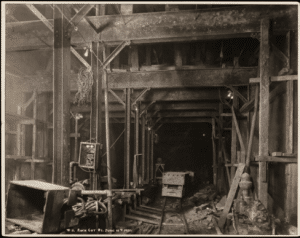 New York City Subway Construction 1921