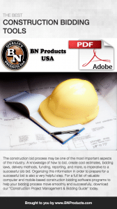Construction Bidding Tools