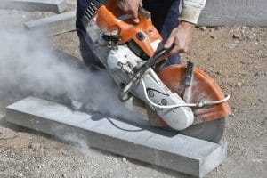 concrete saw cutting